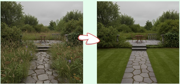 Garten Visualisierung